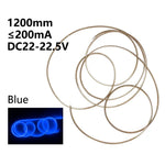 filament led flexible 1200mm vert clair orange gris moderne 600lm 24v