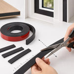 ruban magnétique auto adhésif rouge noir moderne facile couper étanche bricolage maison