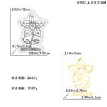porte livres fleurs forme moderne silicone couleur jaune rose orange minimaliste adhésif