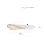 lampe table moderne soie blanc fibres apparentes câble autonome 40cm 50cm 60cm 70cm 80cm