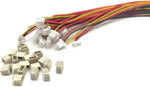 connecteurs électriques blanc rouge jaune noir 10 broches filés certifiés
