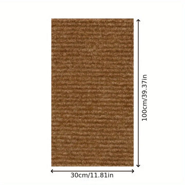 tapis auto adhésif chat texture tissée gris moderne 30cm 100cm fixé meuble durable