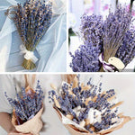 bouquet lavande séchée naturelle fleurs vertes violettes décoration intérieure rustique love life flowers événement