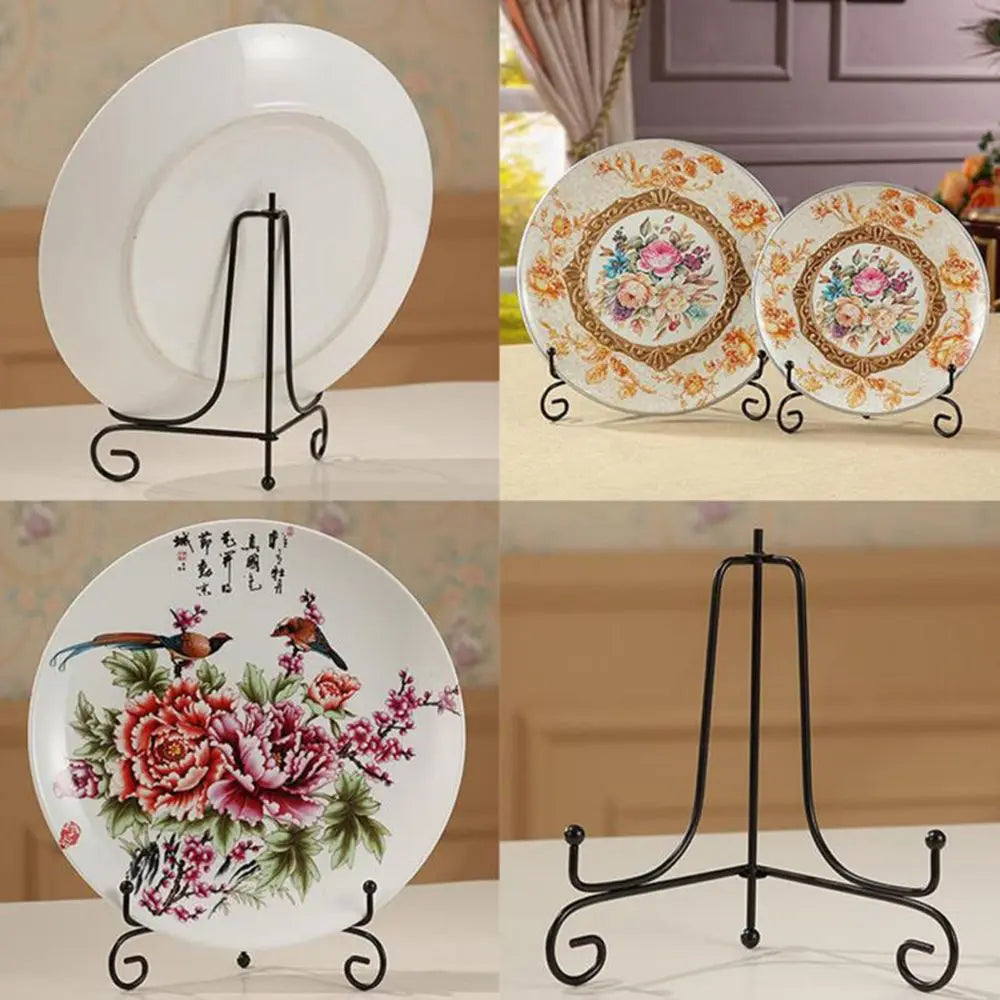 support assiettes noir moderne minimaliste respectueux environnement empilable utilisation multiple stockage cuisine