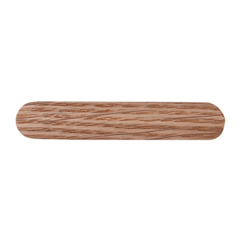 aimants clips magnétiques bois naturel minimaliste modernes stickers papier motif rayé set