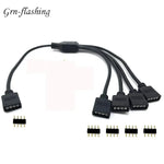 connecteur câble led rgb noir 24v 3528 3014 5050 5730 cee ans