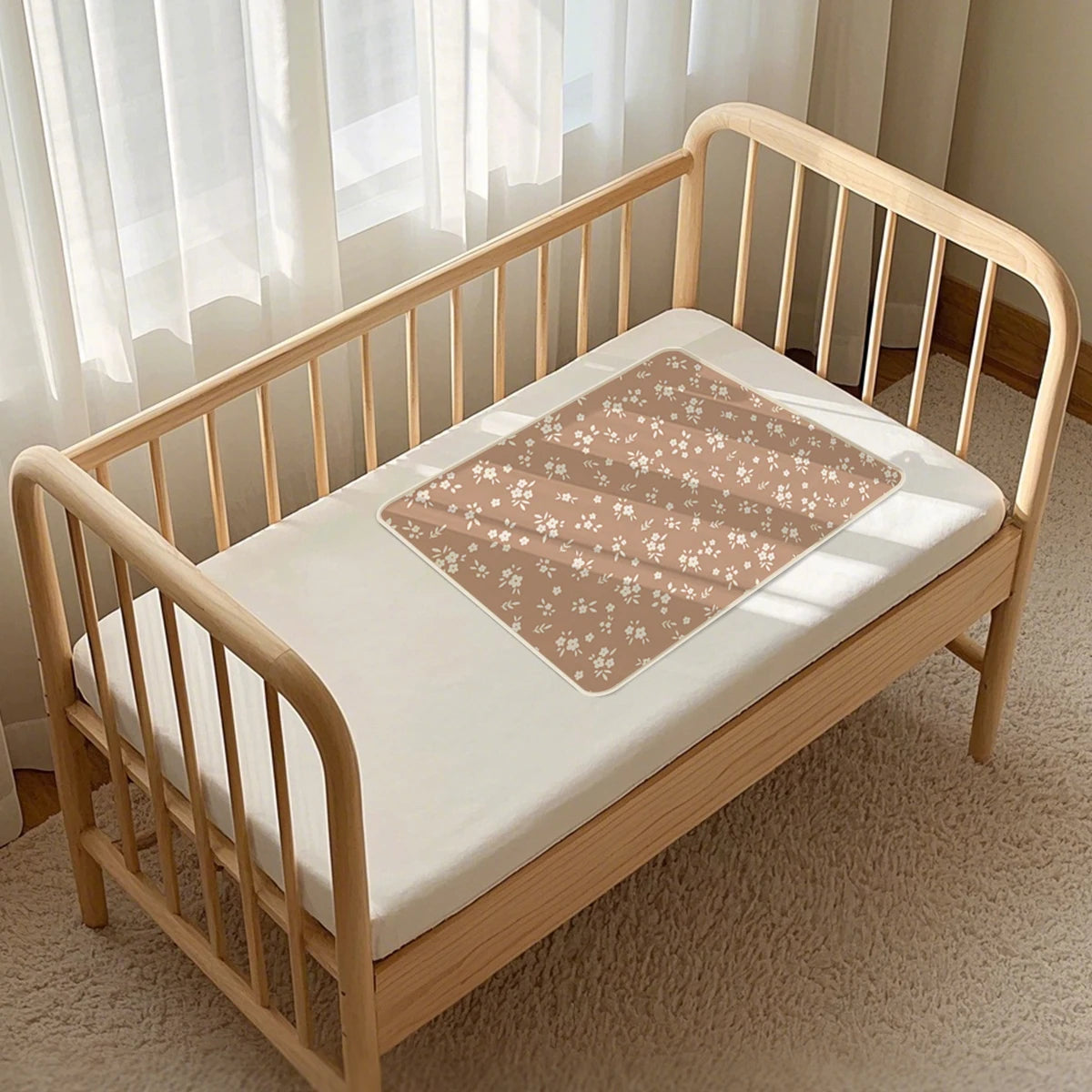 coussinets anti urine imperméables lavables tapis d'urine protection lit enfant ans imprimé animaux motifs