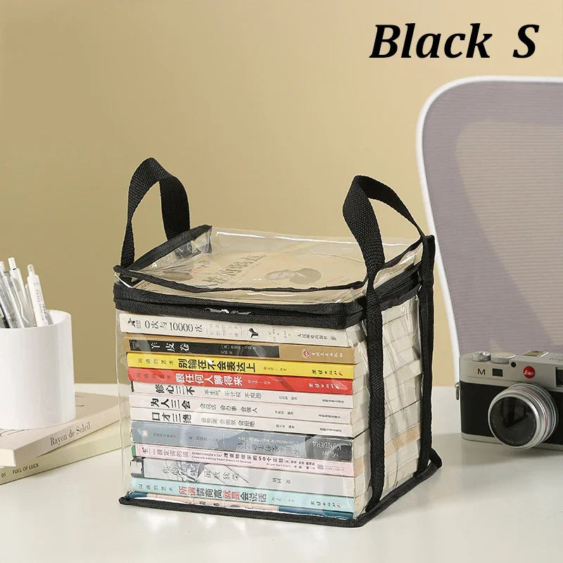 sacs rangement transparent pliables multi usages très transparent moderne pratique double fermeture glissière poignées