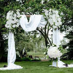 décoration intérieure moderne bouquet artificiels hortensias blanc soie 50 tiges vase translucide