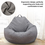 coussin remplacement canapé toile coton moderne bleu gris jaune violet marron clair poignée 70x80cm