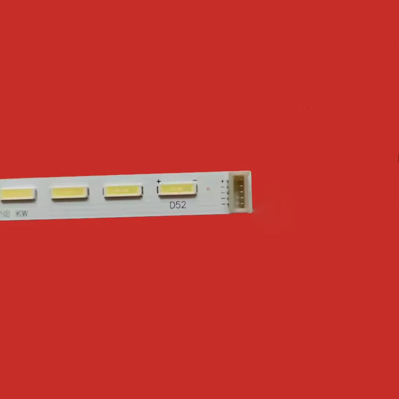 ruban led blanc 52 leds 509 mm moderne connecteurs électriques