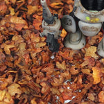 feuilles végétation pierres scène miniature réaliste adhésif décoration jardin bonsaï 35mm vert rouge marron
