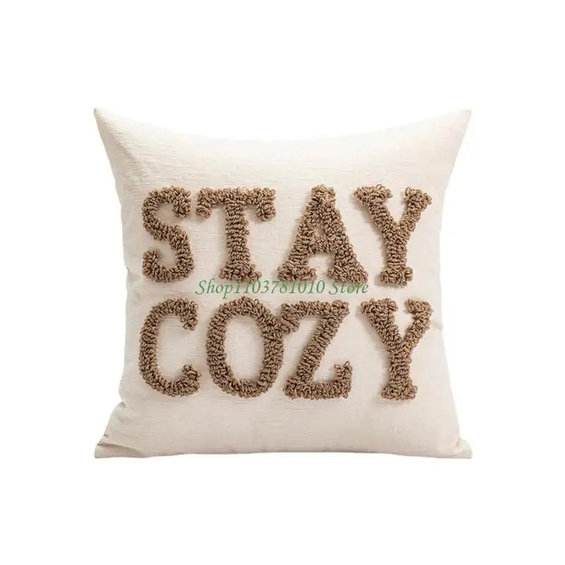 taies d'oreiller multicolores motifs bulles polyester coton lit adulte décoratives doux rustiques
