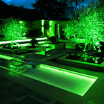 projecteur solaire led ip65 étanche moderne noir mat extérieur jardin