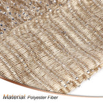 rideau frange brillante polyester moderne festif argenté bleu orange blanc noir barre suspension chambre