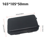 boîte étanche noire robuste poignées intérieur rembourré mat plastique hermétique survival gadgetextérieur