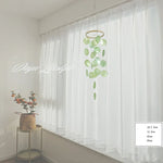 mobile mural moderne multicolore translucemment circulaire cordelette disques circulaires chambre enfants deco nouvelle an