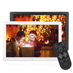 Cadre numérique multifonction 17 pouces résolution 1440 900 blanc moderne écran tactile télécommande