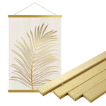 Cadre mural or argent feuille dorée moderne suspension 21cm 30cm 40cm 50cm 60cm 70cm