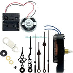 kit montre mécanique noir blanc doré aiguilles boîtier batteries instructions classique