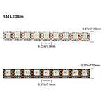 ruban led flexible blanc orange vert rouge bleu points lumineux adhésif connecteurs smd 5v