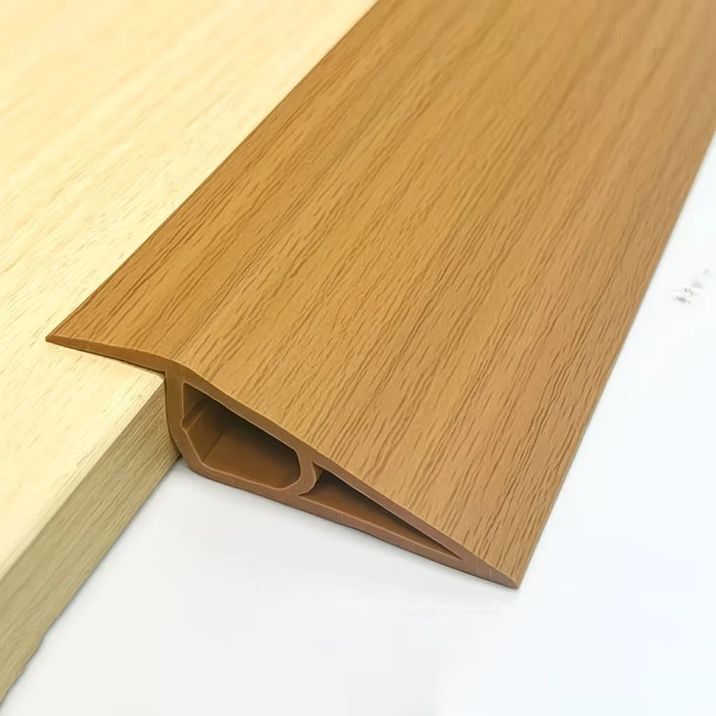 profils transition sol auto adhésifs aspect bois moderne beige clair foncé 1m 2m resistant