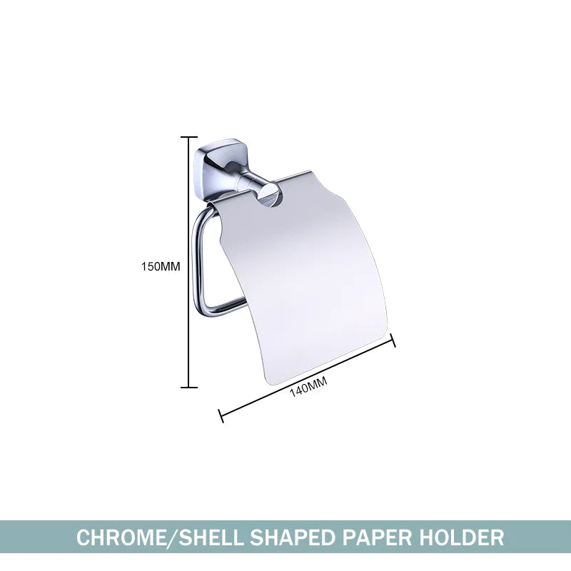 ensemble accessoires salle bain chrome porte serviette savon dentifrice gobelet mural métal
