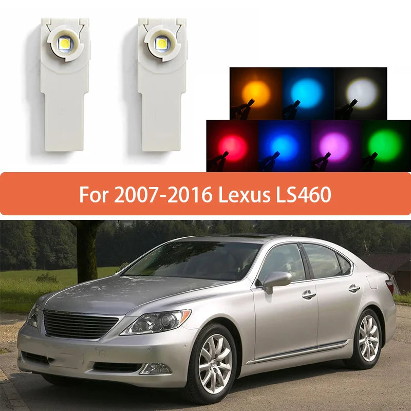 paire ampoules led blanches éclairage intérieur voiture connecteur boîte gants