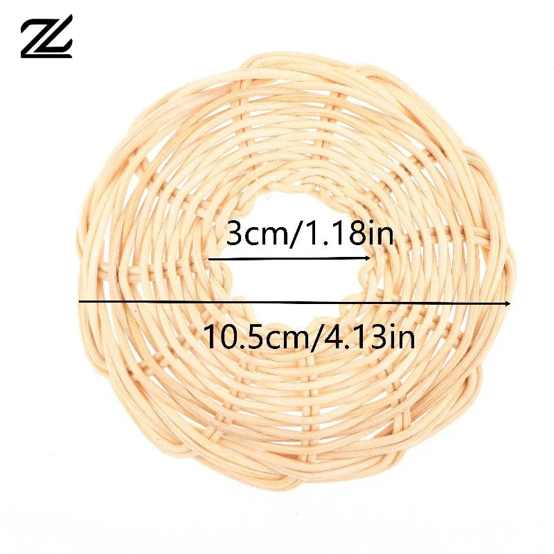 coaster tressé naturel rustique traditionnel abricot beige opacité maison salon cuisine