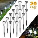 lumière solaire jardin argentée moderne autonome ip44 abs decorationextérieurvacances