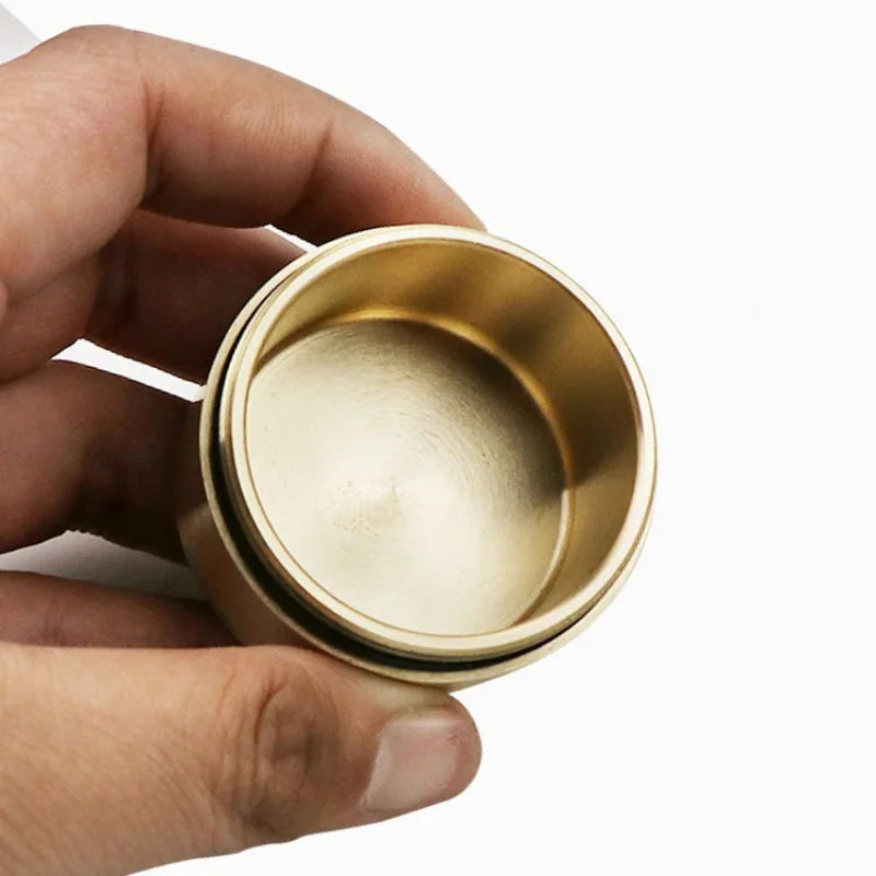 boîte thé dorée moderne boîte thé scellée étanche rangement capsules thé noir