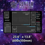 tapis jeu cartes noir antidérapant grande surface grille zones jeu collection jeux cartes