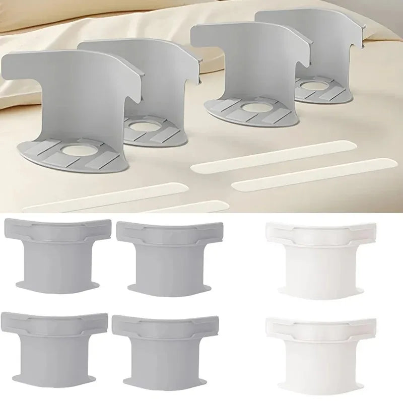 fixateur drap couvre lit adhésif moderne pratique gris clair plat lisse sécurisé matelas housse