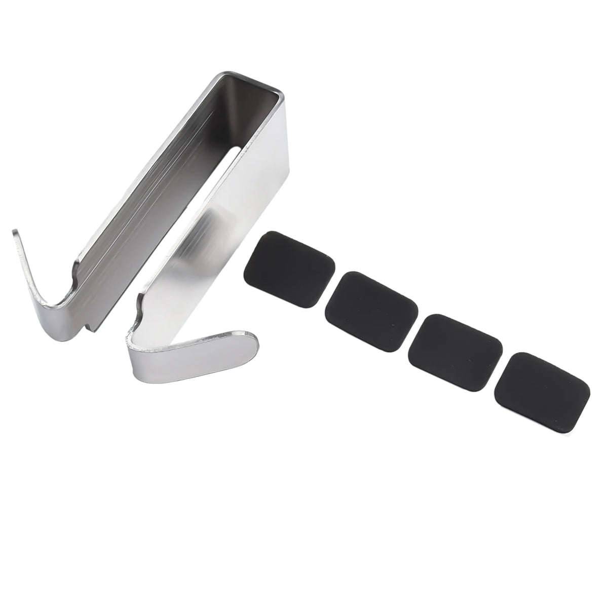 porte serviettes acier inoxydable moderne lisse argenté adhésifs facile