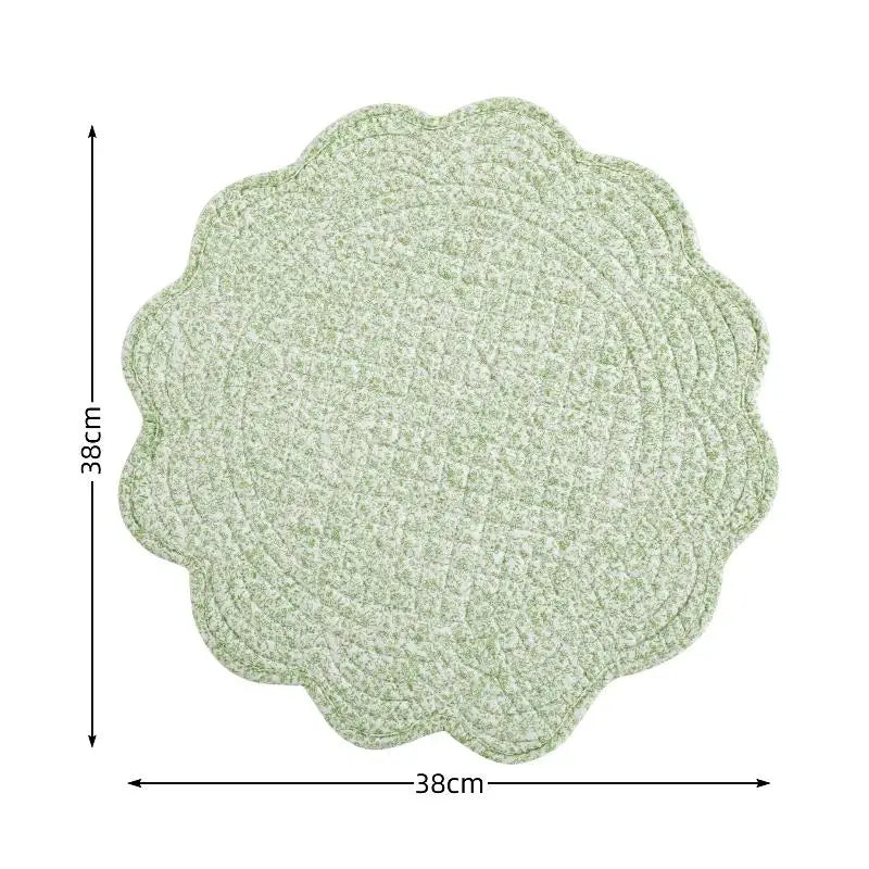 tapis table blanc rose clair gris vert bleu clair moderne texturé géométrique réutilisable lavable