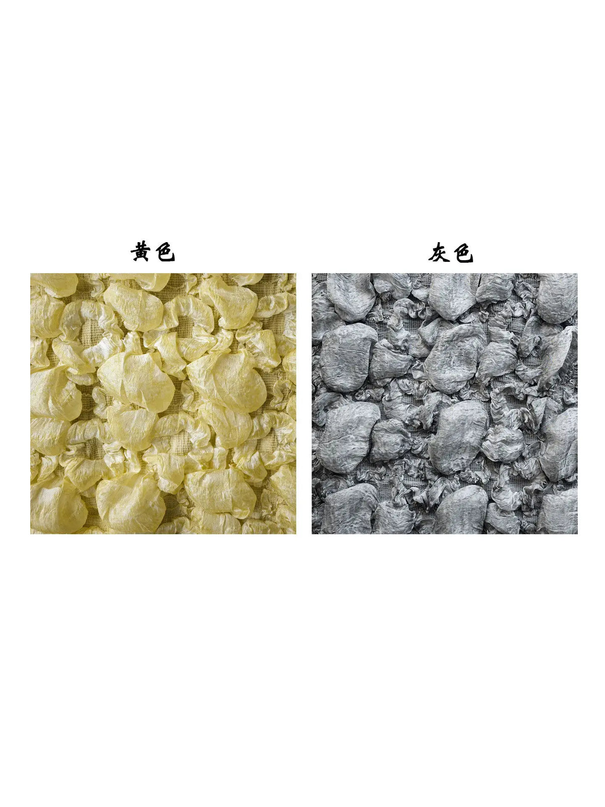 tissu polyester biodegradable gris texturé artisanal 80cm large décoration bricolage création couture matériaux opaques
