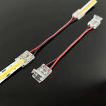 connecteurs led blanc jaune vert bleu 5v 48v 5mm 8mm 10mm clips transparents modernes
