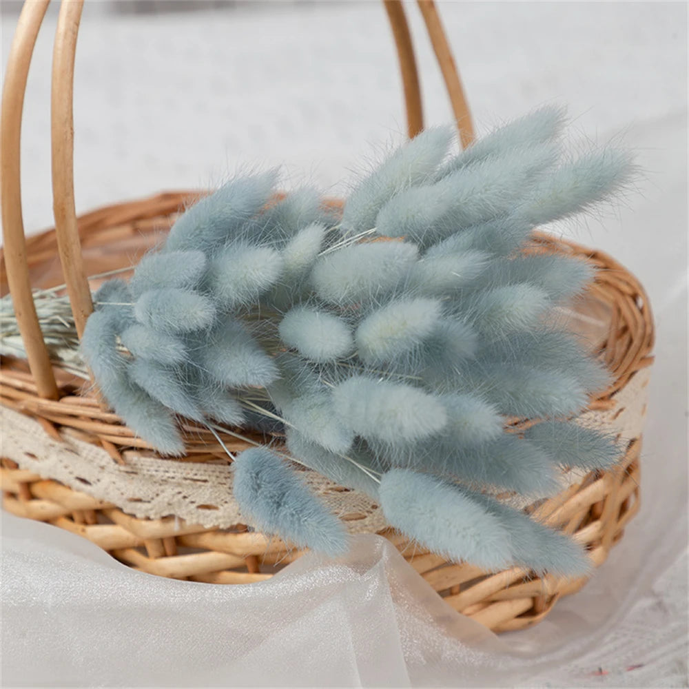 décoration boho plumes séchées naturelles mix beiges roses grises anniversaire maison