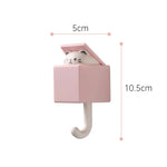 crochet mural adhésif figurine animaux chat ours canard salle bain