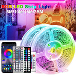 ruban led rgb multicolore 5m 10m 15m 20m moderne télécommande application