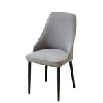 housse chaise moderne gris rayures élastique spandex polyester fauteuil mariagehôtel