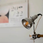 lampe murale industrielle gris métallisé réglable éclairage chambre cuisine salle manger