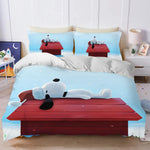 Ensemble housse de couette bébé Snoopy 3 pièces