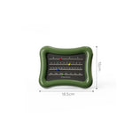 calendrier mural moderne colorées mois jours adhésif opaque plastique noir beige