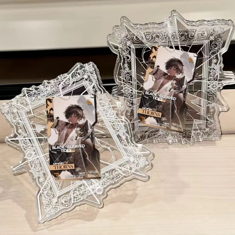 cadre photo acrylique manga effets cassés transparent coloré personnages animesbrisés gravuresbaroques fixationsmurales