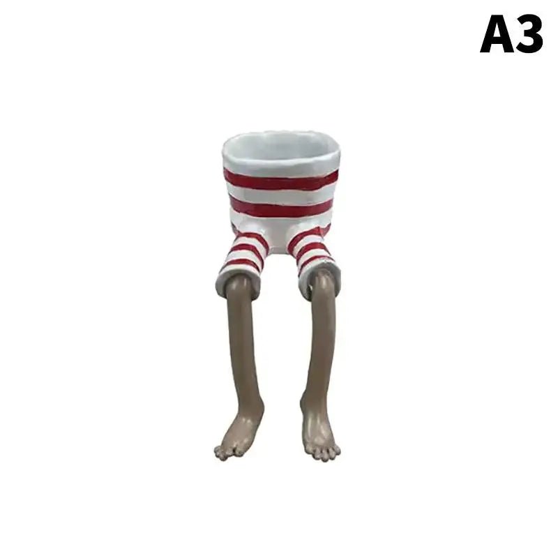 cache pots créatifs modernes motifs géométriques couleurs gris bleu blanc rouge jaune plantes intérieures