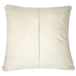 coussin carré beige uni tissu coton décoration intérieur classique canapé fauteuil salon maison