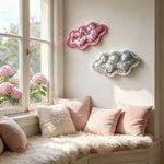 Décoration Murale Verre Nuage Réfléchissant Adhésif Style Boule Disco Intérieur Design Ornement Unique Gain