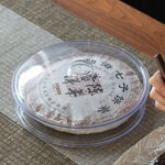 boîte thé transparente imprimé chinois moderne résistante humidité papier d'emballage double couche