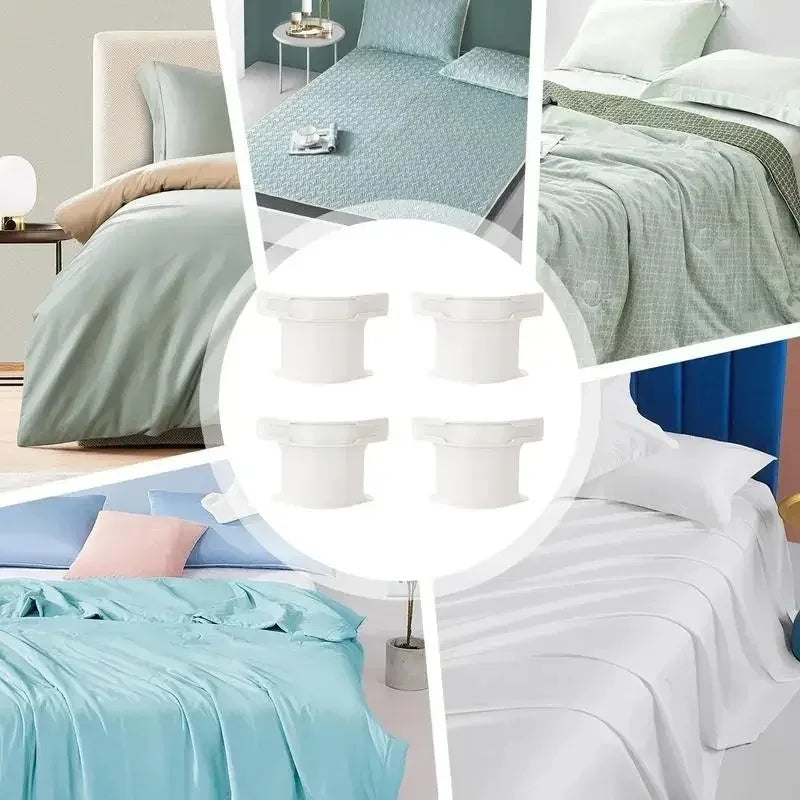 supports drap adhésifs anti déplacement blancs moderne pack pièces sécurité sans aiguille